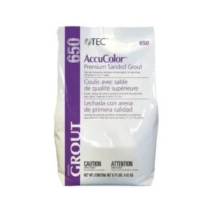 TEC AccuColor 650 Premium Sanded Grout (9.75 lb.)