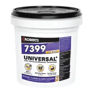Roberts 7399 Universal99 Resilient Flooring & Carpet Tile Adhesive (1 gal.)