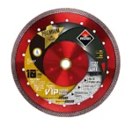 Rubi 10" VIP Turbo Mesh Premium Wet Diamond Blade