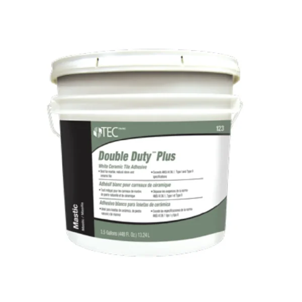 TEC 123 Double Duty Plus Ceramic Tile Adhesive (1 gal.)