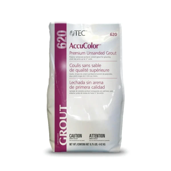 TEC AccuColor 620 Premium Unsanded Grout (9.75 lb.)