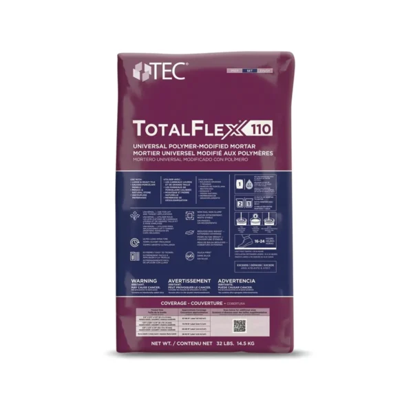 TEC TotalFlex 110 Universal Polymer-Modified Mortar