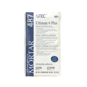 TEC 487 Ultimate 6 Plus Mortar White (40 lb.)