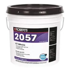 Roberts 2057 VCT EZ Vinyl Composition Tile Adhesive (4 gal.)