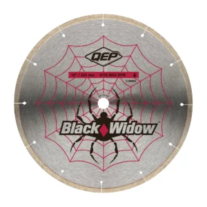 QEP 6-1008BW 10" Black Widow Blade