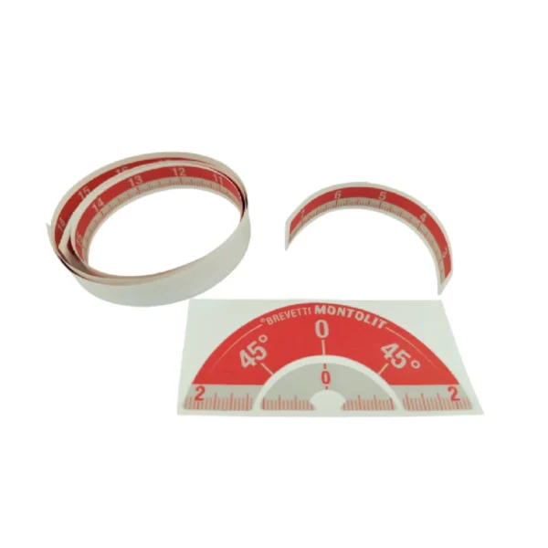 Montolit 481P5INCH Inch Scales Set 75P5-161P5